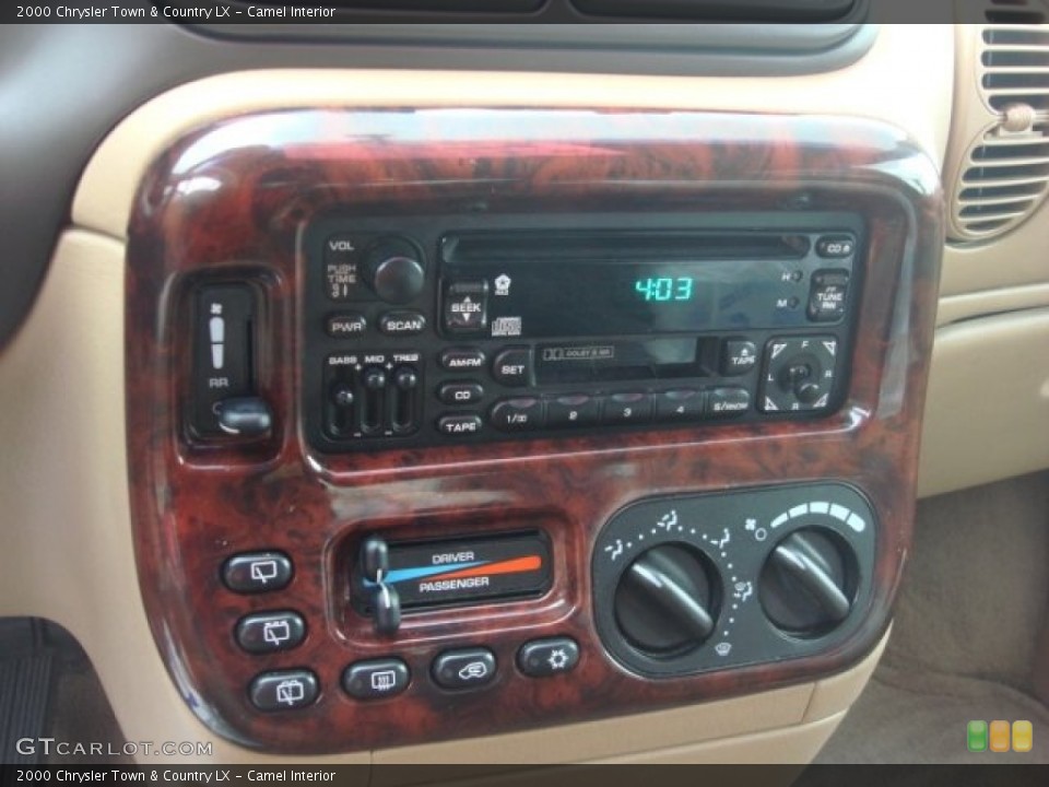 Camel Interior Controls for the 2000 Chrysler Town & Country LX #83224139