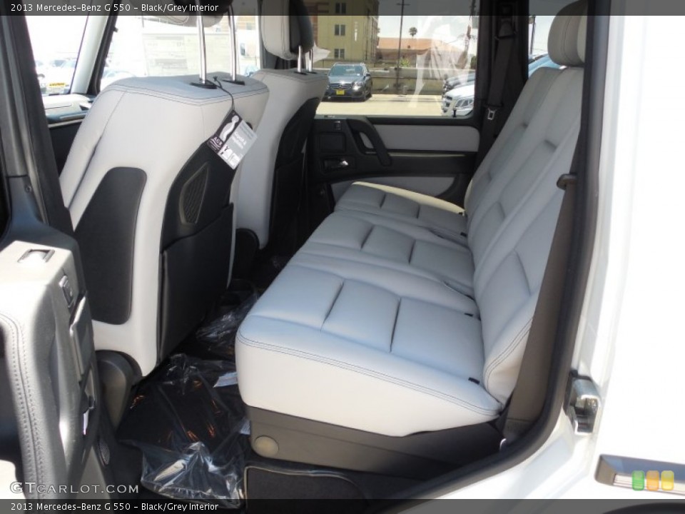 Black/Grey Interior Rear Seat for the 2013 Mercedes-Benz G 550 #83224247