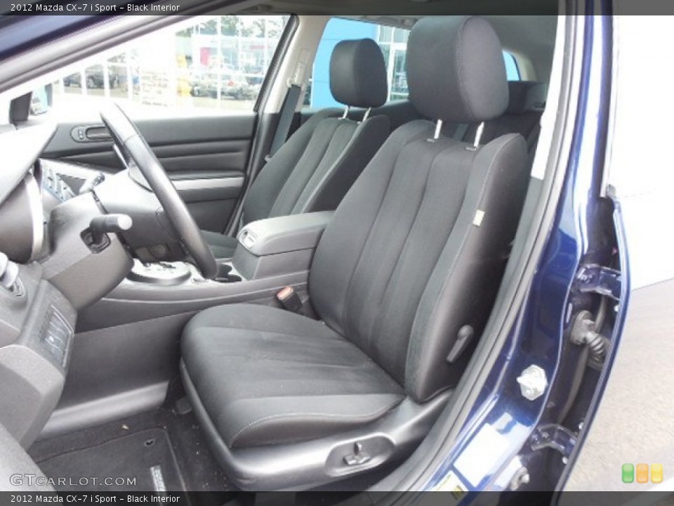 Black 2012 Mazda CX-7 Interiors