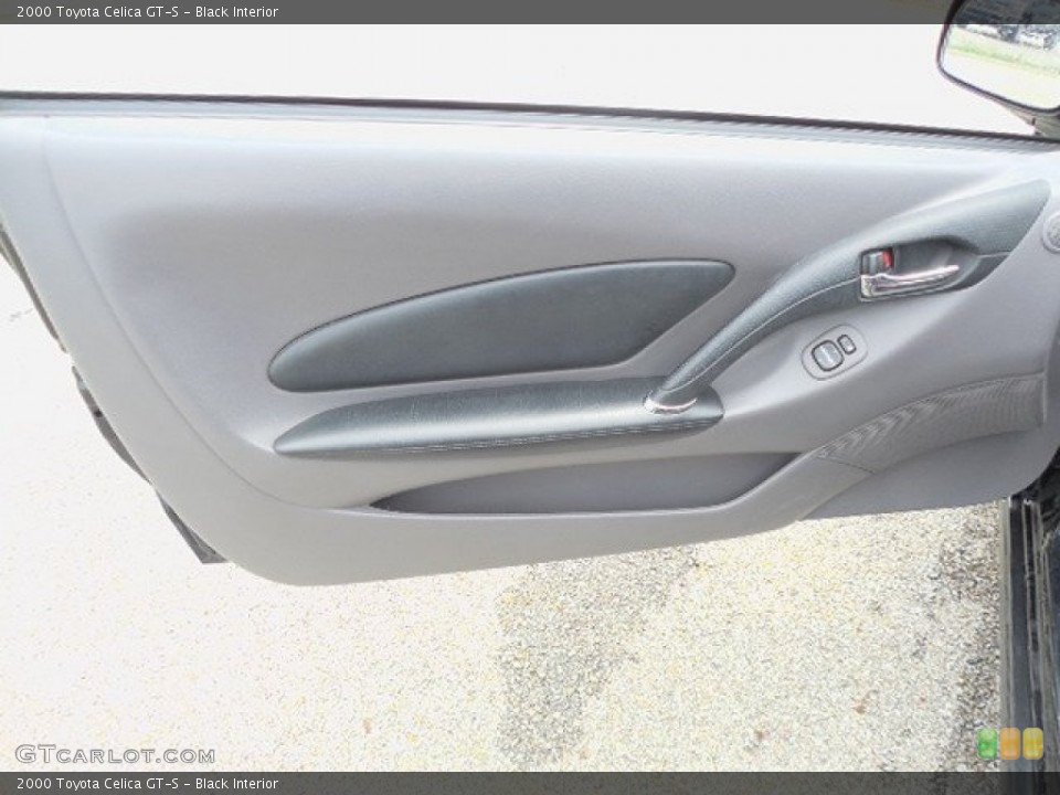 Black Interior Door Panel for the 2000 Toyota Celica GT-S #83225409