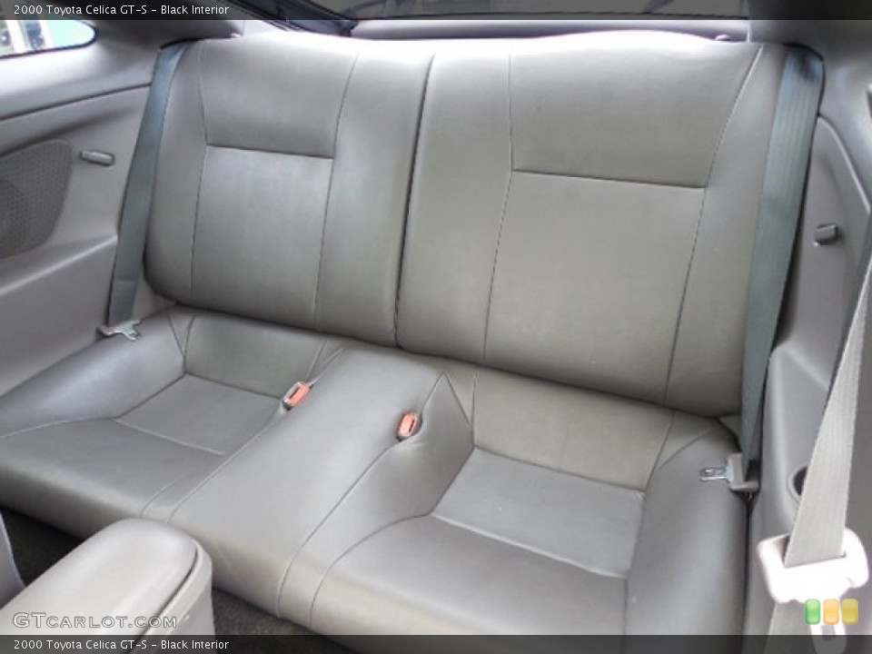 Black Interior Rear Seat for the 2000 Toyota Celica GT-S #83225445