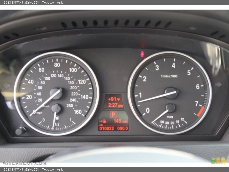 Tobacco Interior Gauges for the 2013 BMW X5 xDrive 35i #83229942