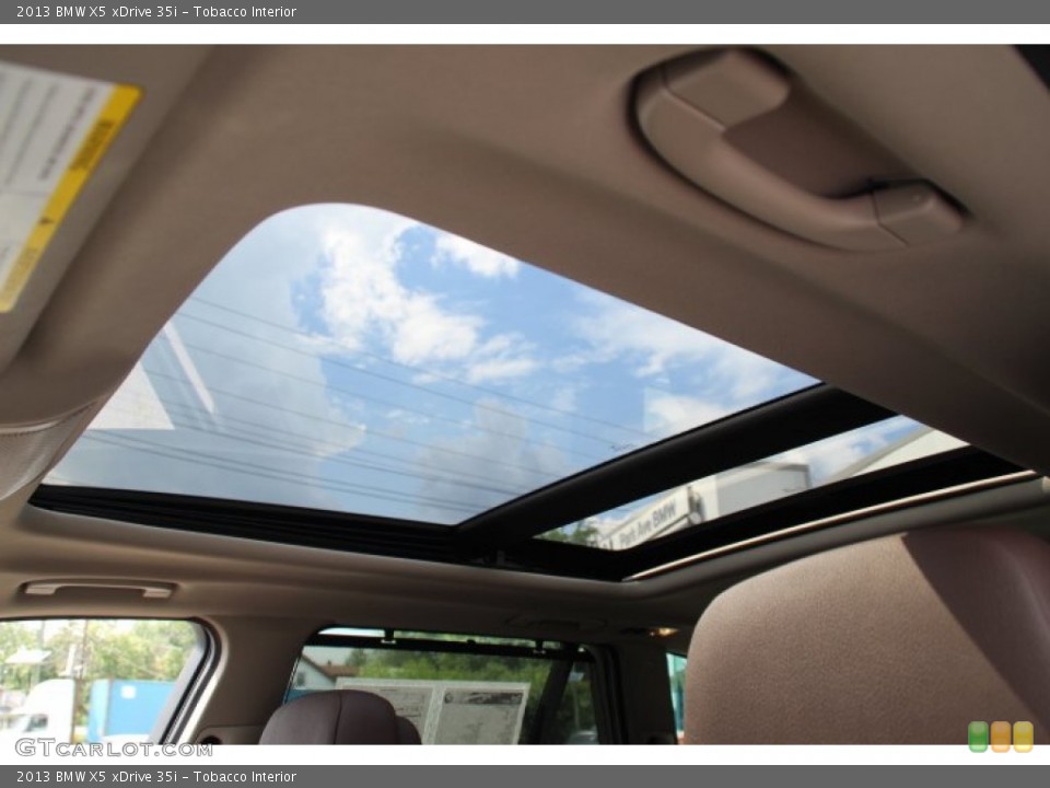 Tobacco Interior Sunroof for the 2013 BMW X5 xDrive 35i #83229962