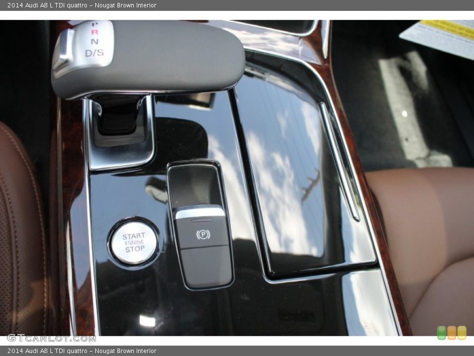 Nougat Brown Interior Transmission for the 2014 Audi A8 L TDI quattro #83231817
