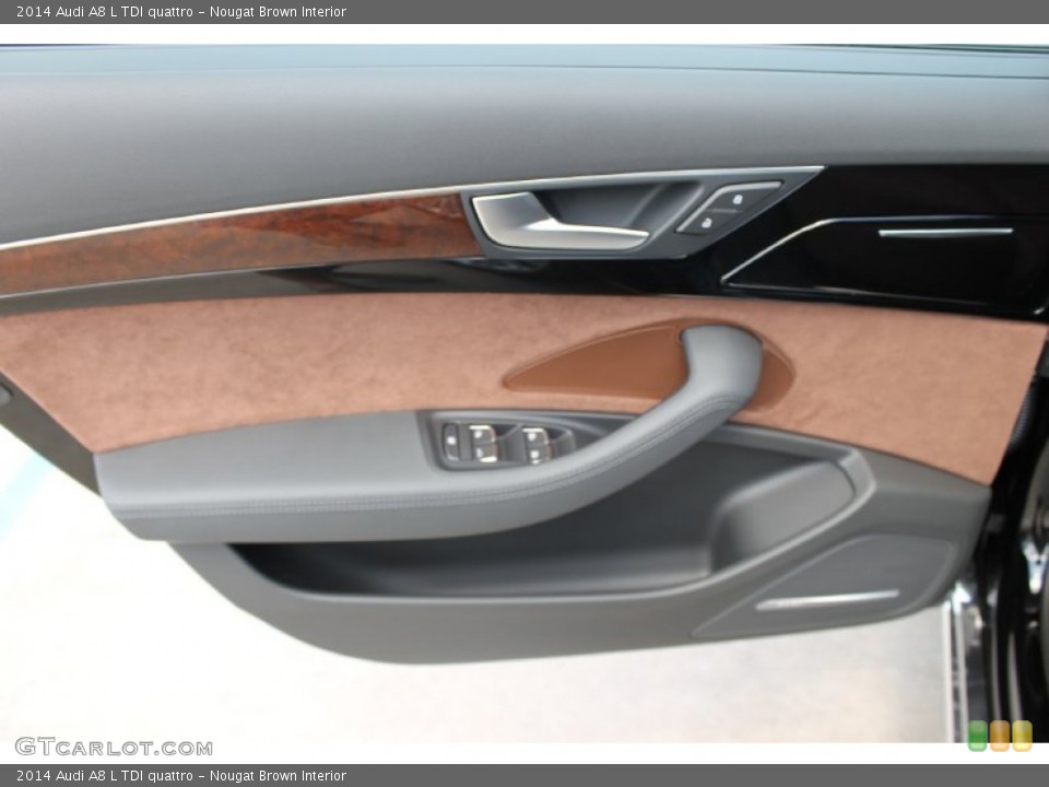 Nougat Brown Interior Door Panel for the 2014 Audi A8 L TDI quattro #83231957