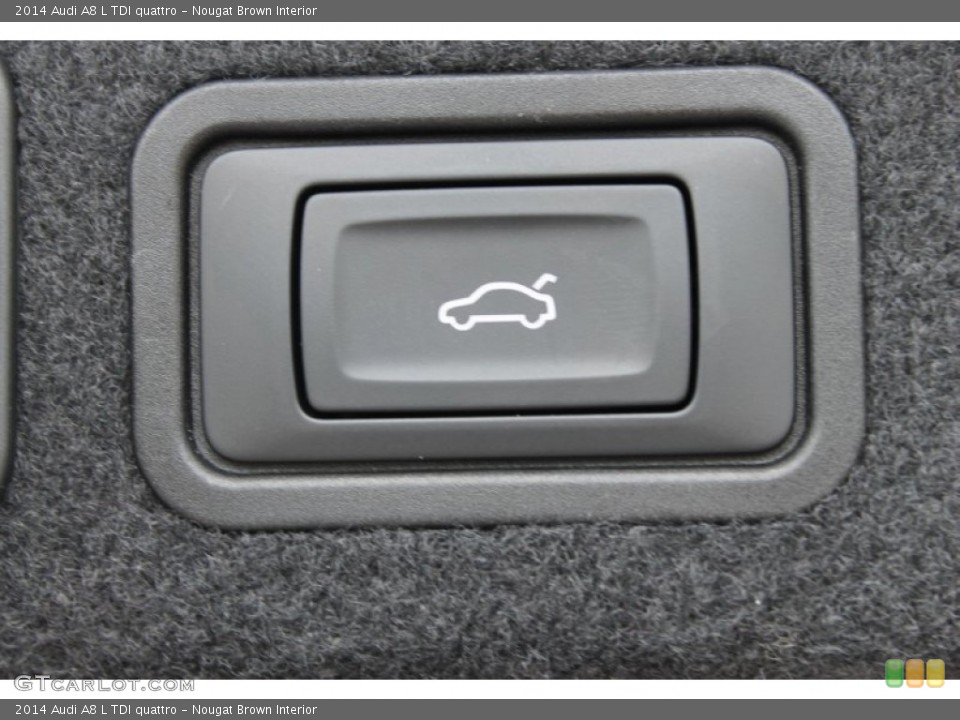 Nougat Brown Interior Controls for the 2014 Audi A8 L TDI quattro #83232055