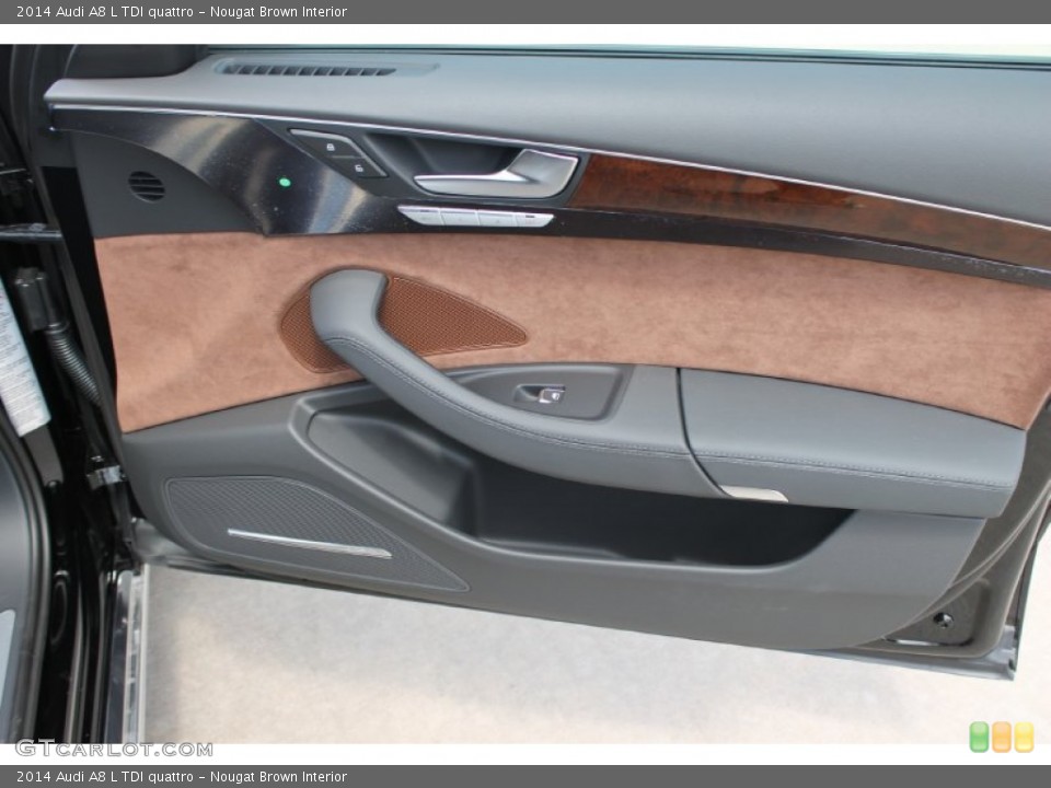 Nougat Brown Interior Door Panel for the 2014 Audi A8 L TDI quattro #83232162