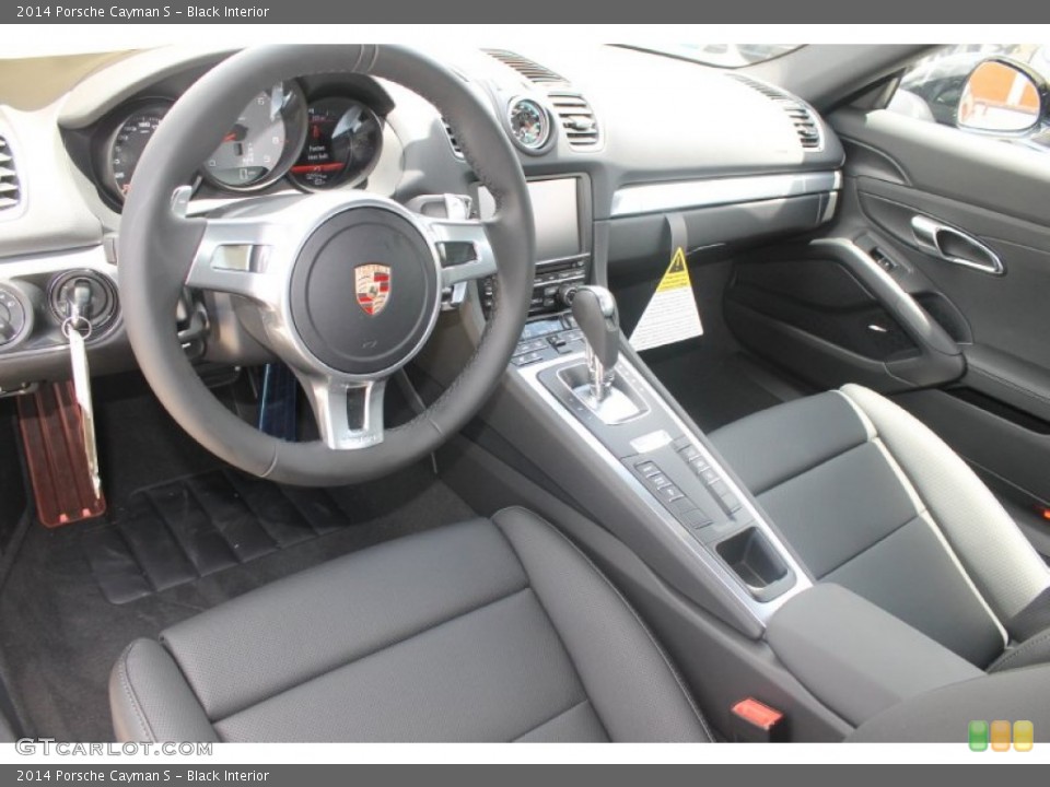 Black Interior Photo for the 2014 Porsche Cayman S #83232578