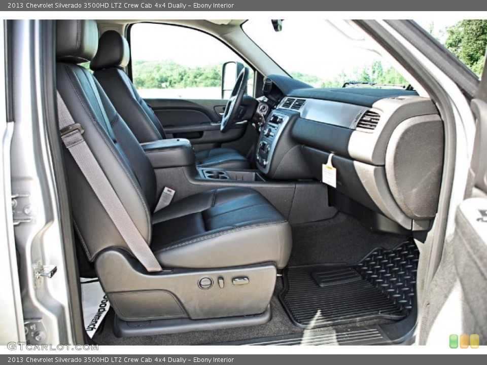 Ebony Interior Photo for the 2013 Chevrolet Silverado 3500HD LTZ Crew Cab 4x4 Dually #83232682