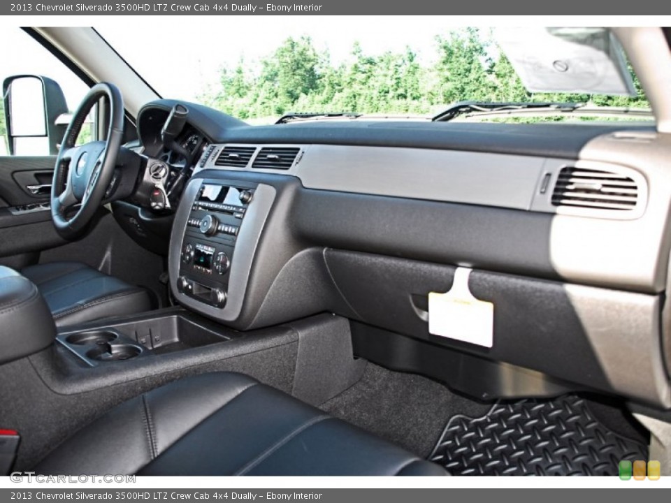 Ebony Interior Dashboard for the 2013 Chevrolet Silverado 3500HD LTZ Crew Cab 4x4 Dually #83232710