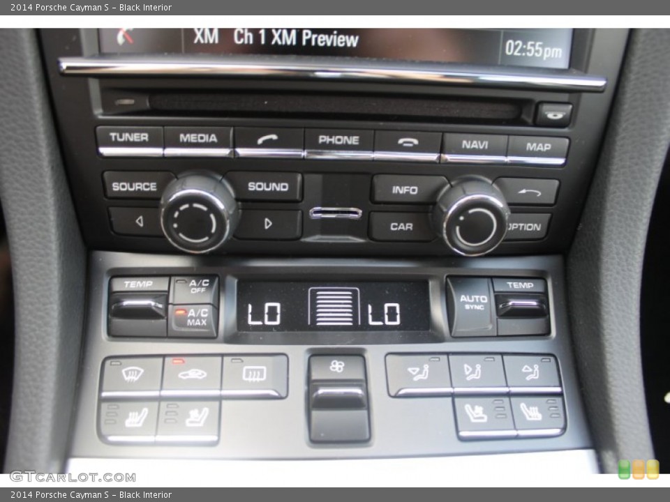 Black Interior Controls for the 2014 Porsche Cayman S #83232740