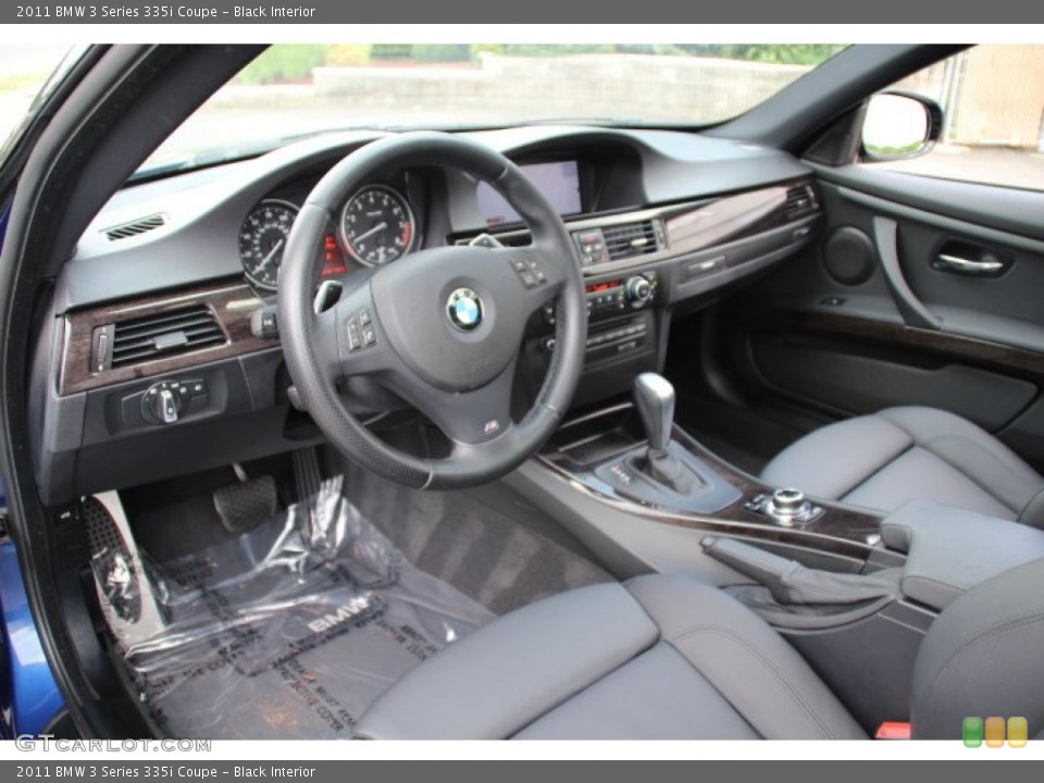 Black Interior Prime Interior for the 2011 BMW 3 Series 335i Coupe #83233214