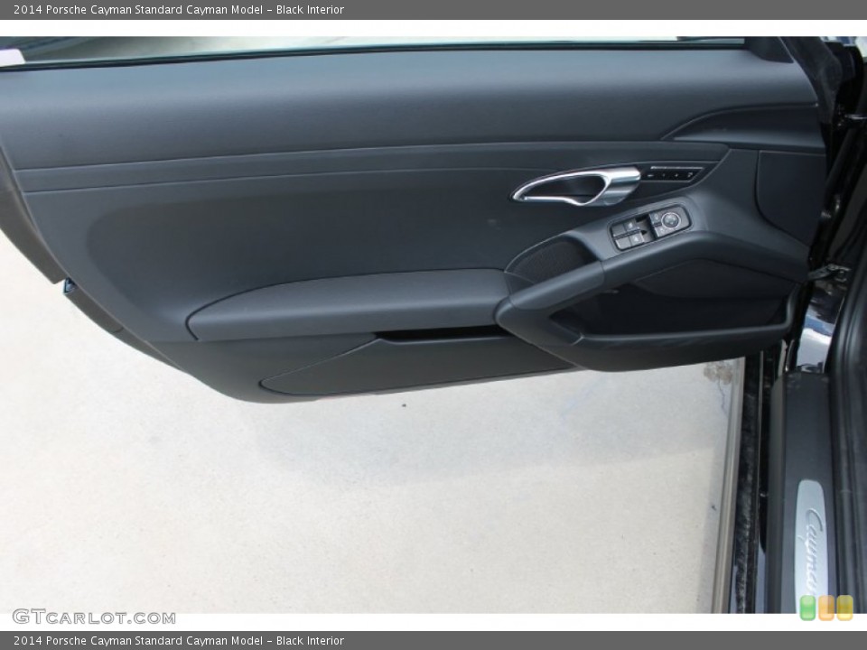 Black Interior Door Panel for the 2014 Porsche Cayman  #83233289