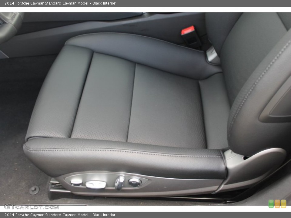 Black Interior Front Seat for the 2014 Porsche Cayman  #83233341