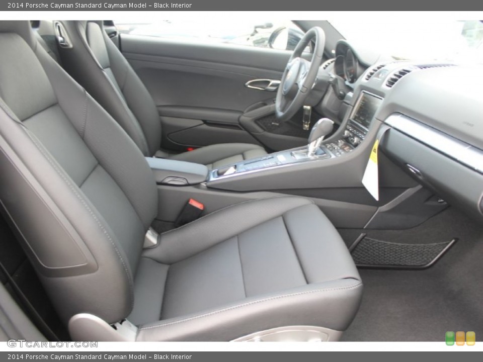 Black Interior Front Seat for the 2014 Porsche Cayman  #83233679