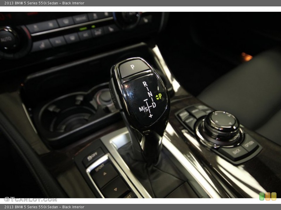 Black Interior Transmission for the 2013 BMW 5 Series 550i Sedan #83240338