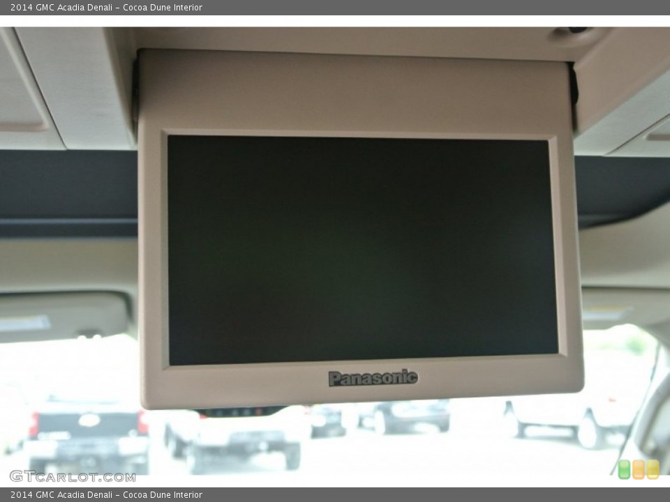 Cocoa Dune Interior Entertainment System for the 2014 GMC Acadia Denali #83240538