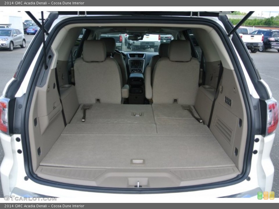 Cocoa Dune Interior Trunk for the 2014 GMC Acadia Denali #83240560