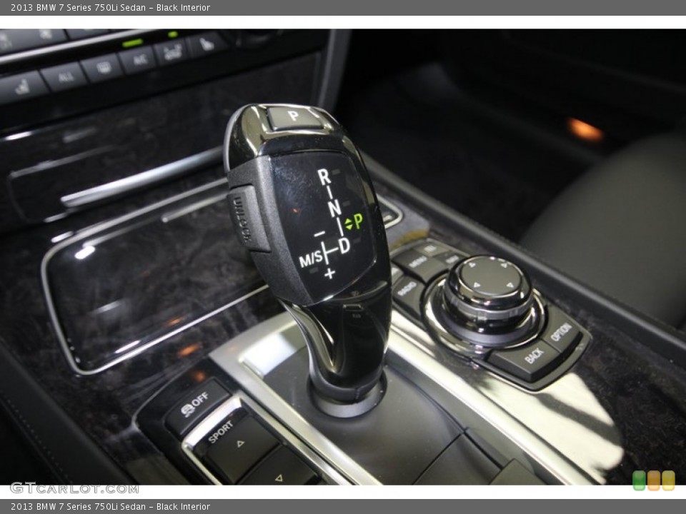 Black Interior Transmission for the 2013 BMW 7 Series 750Li Sedan #83241164