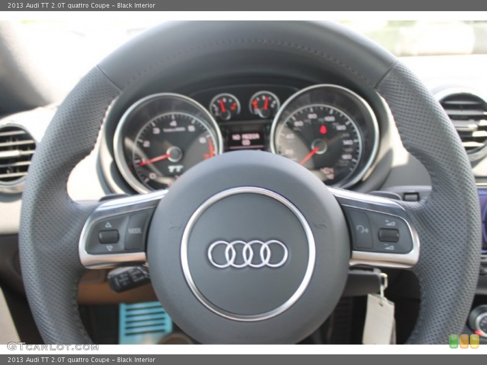 Black Interior Steering Wheel for the 2013 Audi TT 2.0T quattro Coupe #83241299