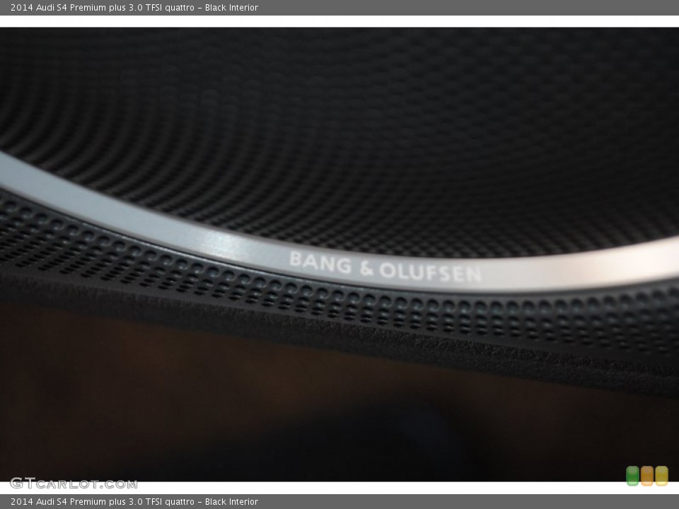 Black Interior Audio System for the 2014 Audi S4 Premium plus 3.0 TFSI quattro #83247063