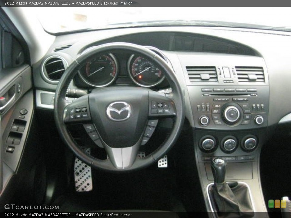 MAZDASPEED Black/Red Interior Dashboard for the 2012 Mazda MAZDA3 MAZDASPEED3 #83251284