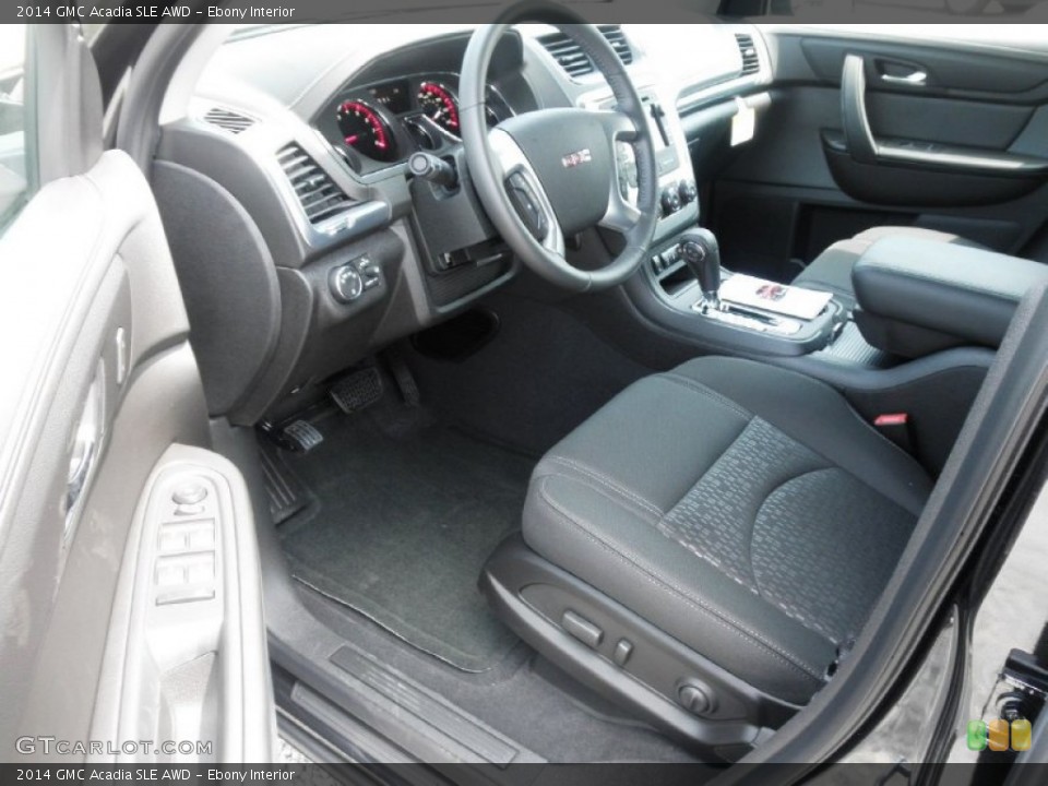 Ebony Interior Prime Interior for the 2014 GMC Acadia SLE AWD #83254450