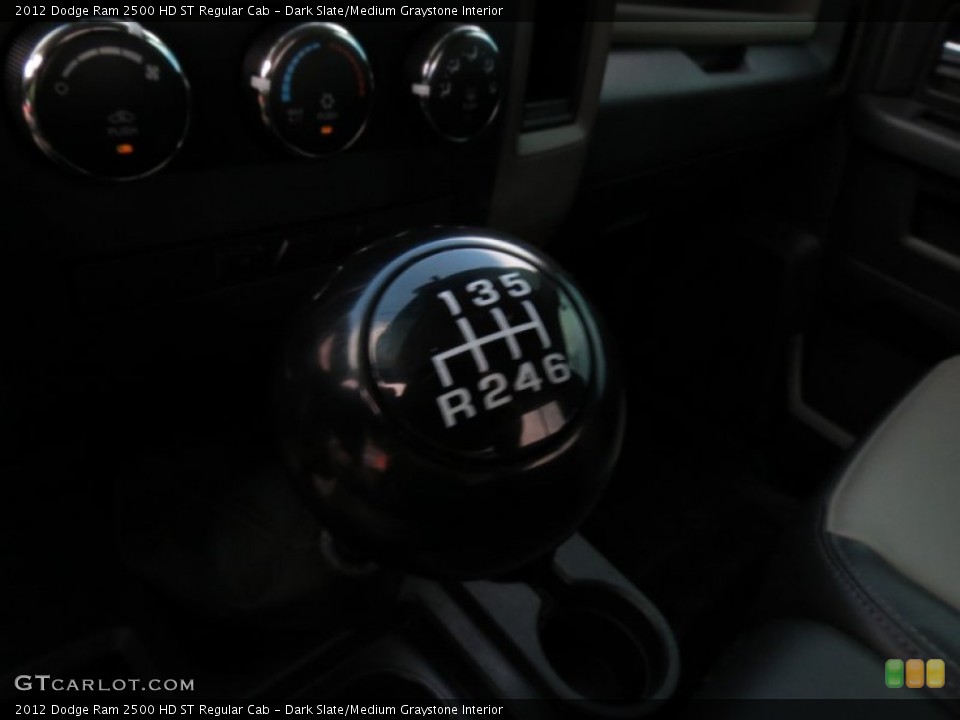 Dark Slate/Medium Graystone Interior Transmission for the 2012 Dodge Ram 2500 HD ST Regular Cab #83254504