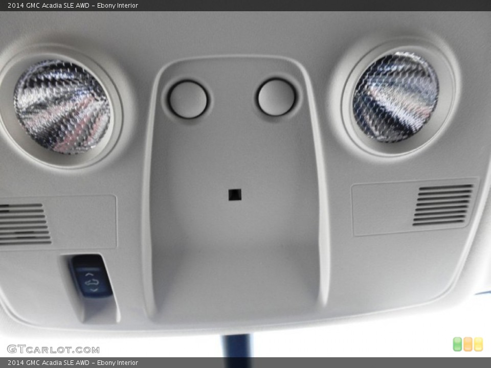 Ebony Interior Controls for the 2014 GMC Acadia SLE AWD #83254751