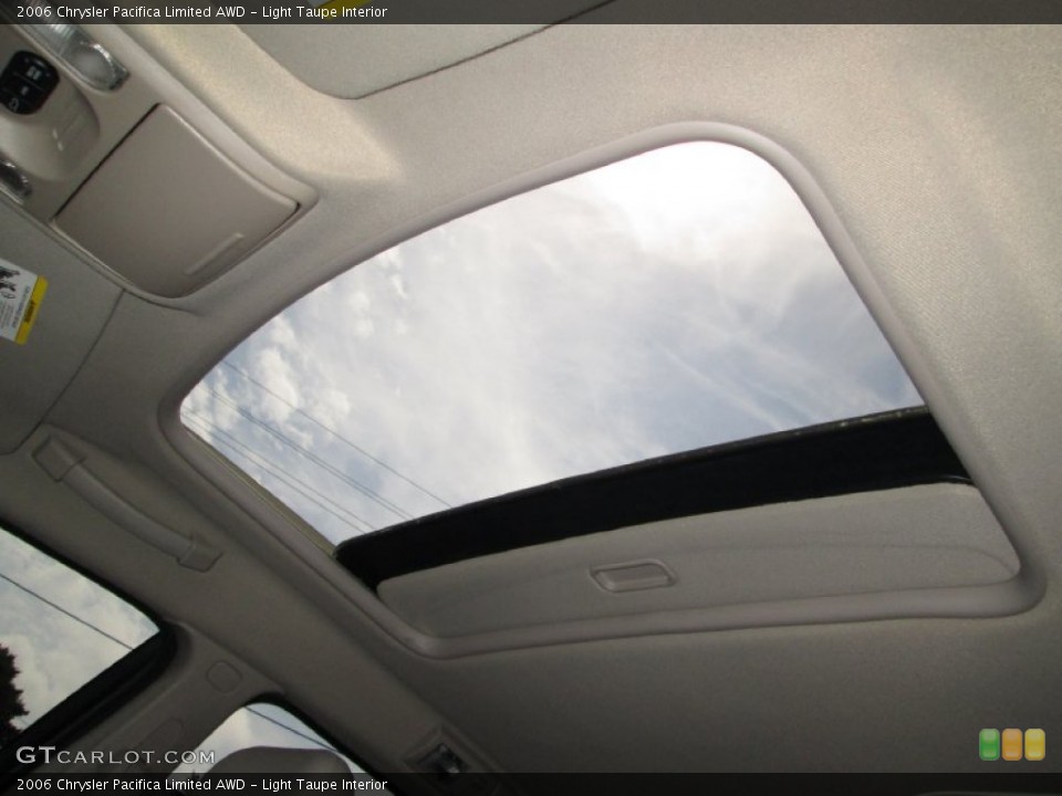 Light Taupe Interior Sunroof for the 2006 Chrysler Pacifica Limited AWD #83255448