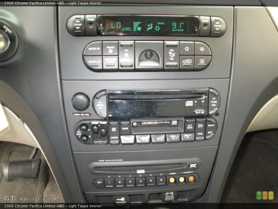 Light Taupe Interior Controls for the 2006 Chrysler Pacifica Limited AWD #83255469