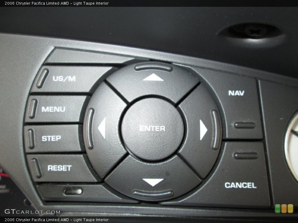 Light Taupe Interior Controls for the 2006 Chrysler Pacifica Limited AWD #83255485