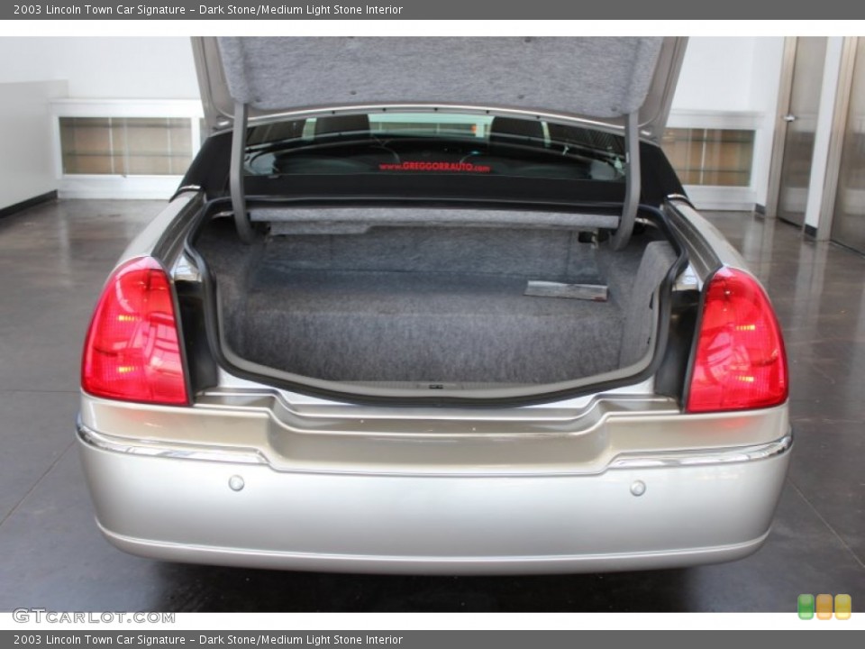Dark Stone/Medium Light Stone Interior Trunk for the 2003 Lincoln Town Car Signature #83255903