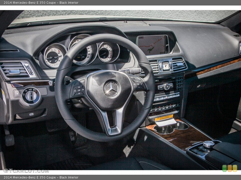 Black Interior Dashboard for the 2014 Mercedes-Benz E 350 Coupe #83256571
