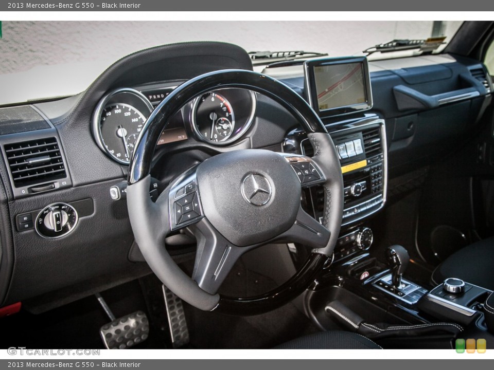 Black Interior Dashboard for the 2013 Mercedes-Benz G 550 #83257439