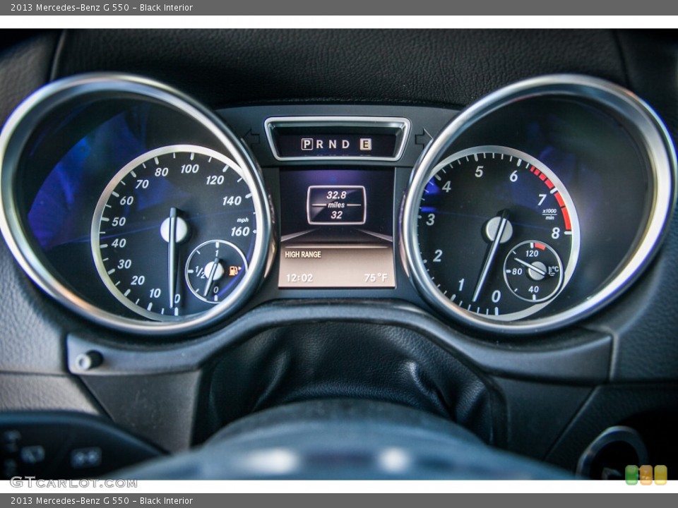 Black Interior Gauges for the 2013 Mercedes-Benz G 550 #83257457