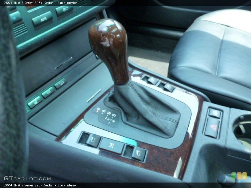 Black Interior Transmission for the 2004 BMW 3 Series 325xi Sedan #83259245
