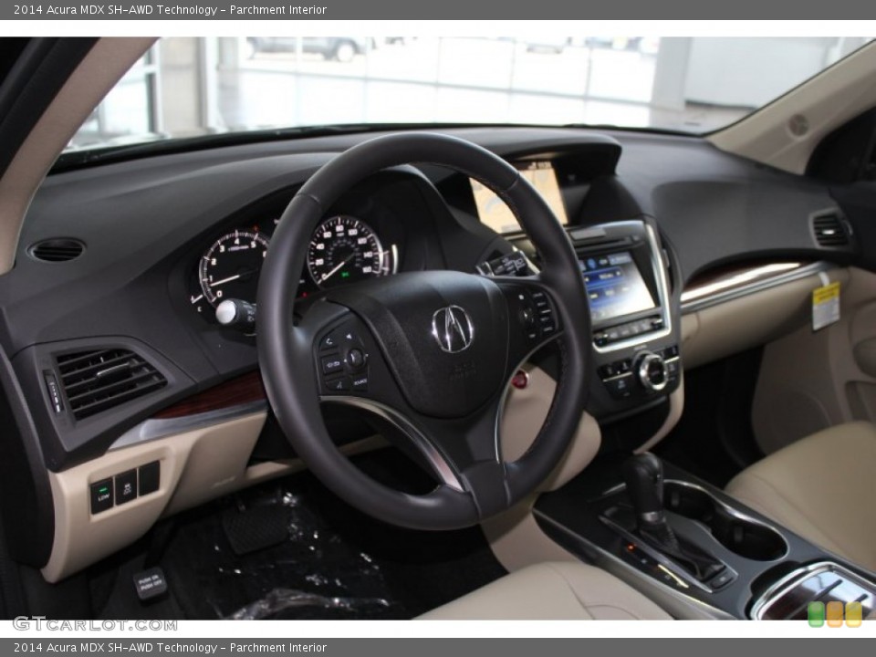 Parchment Interior Dashboard for the 2014 Acura MDX SH-AWD Technology #83261090