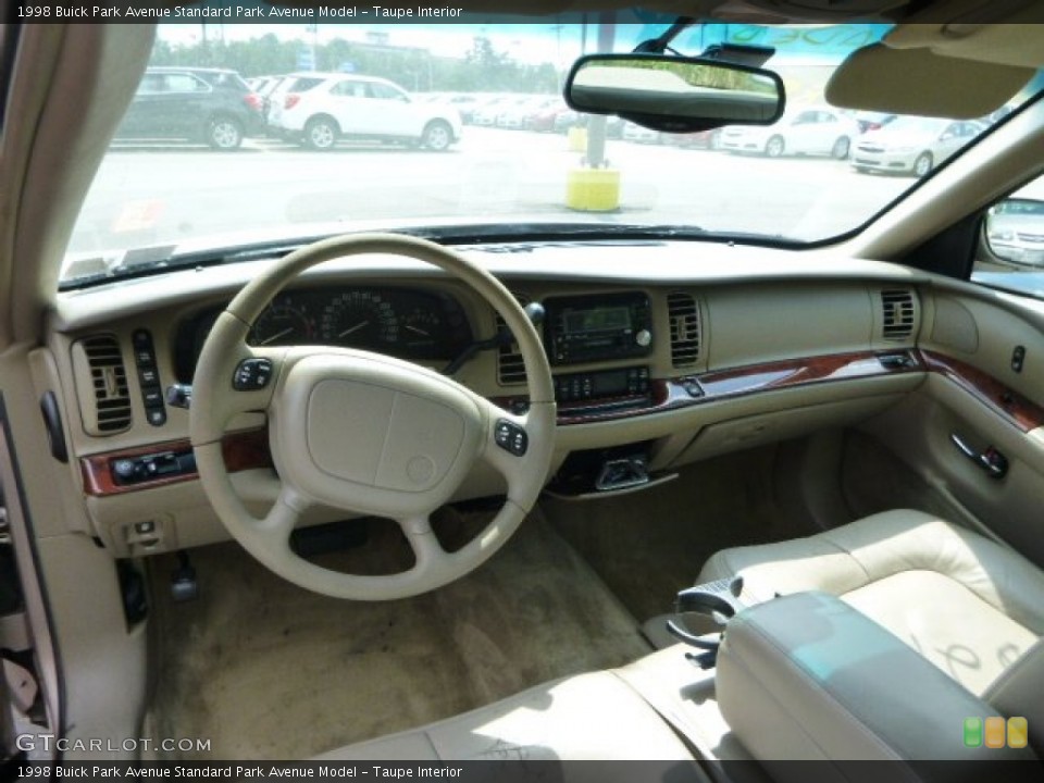 Taupe Interior Dashboard for the 1998 Buick Park Avenue  #83262140