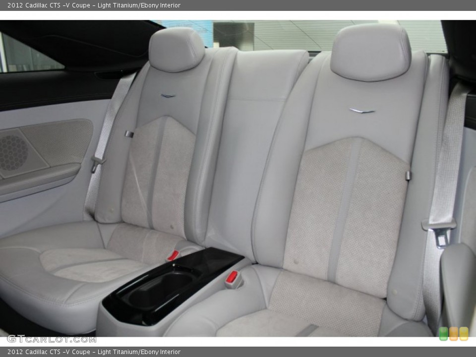 Light Titanium/Ebony Interior Rear Seat for the 2012 Cadillac CTS -V Coupe #83264379