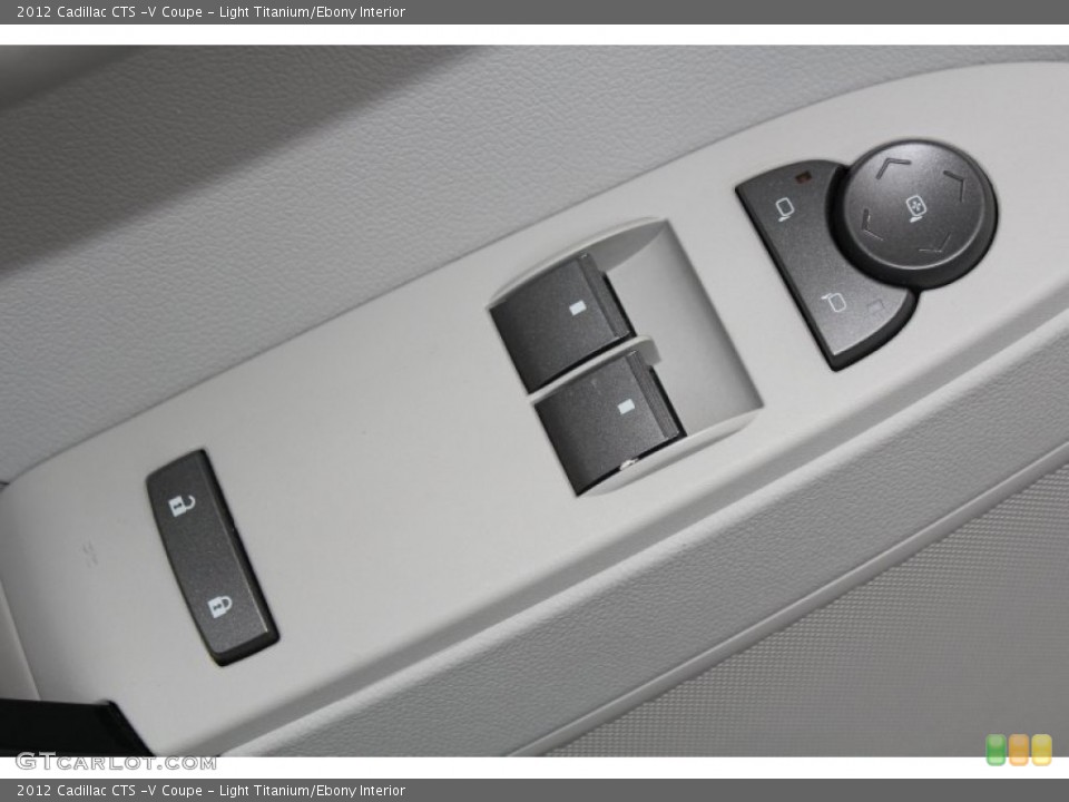 Light Titanium/Ebony Interior Controls for the 2012 Cadillac CTS -V Coupe #83264533