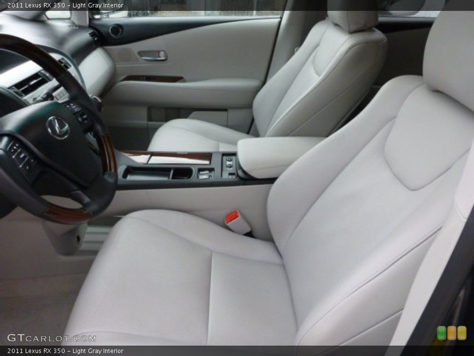 Light Gray Interior Front Seat for the 2011 Lexus RX 350 #83264555