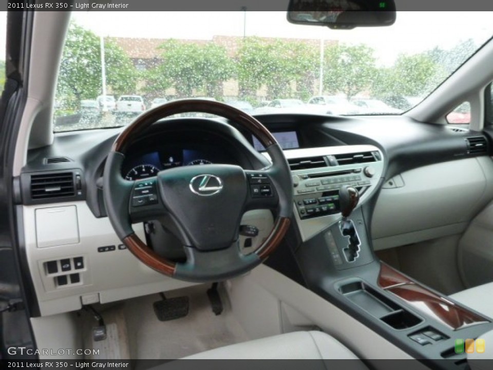Light Gray Interior Dashboard for the 2011 Lexus RX 350 #83264599