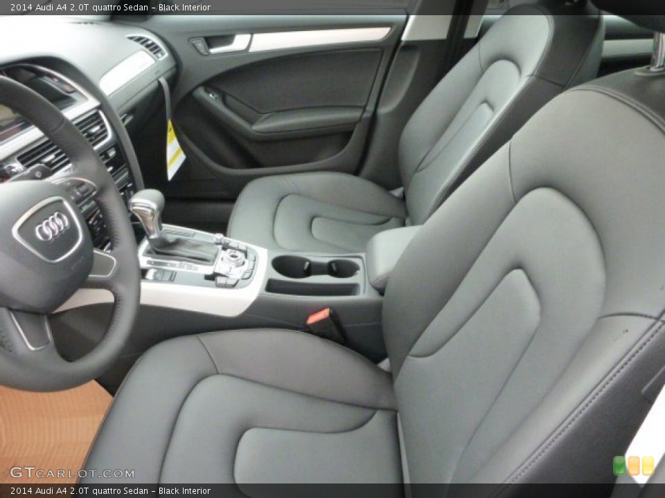 Black Interior Front Seat for the 2014 Audi A4 2.0T quattro Sedan #83264934