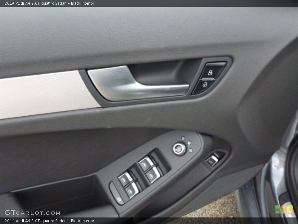 Black Interior Controls for the 2014 Audi A4 2.0T quattro Sedan #83265006