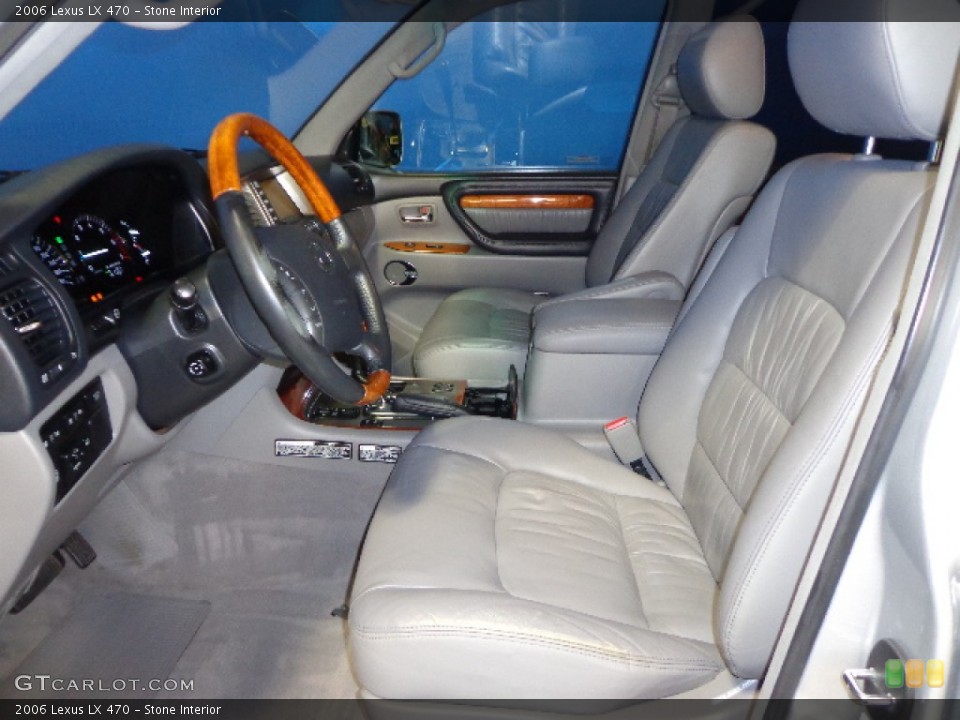 Stone Interior Front Seat for the 2006 Lexus LX 470 #83266645