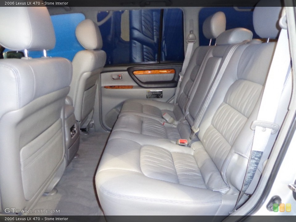 Stone Interior Rear Seat for the 2006 Lexus LX 470 #83266692