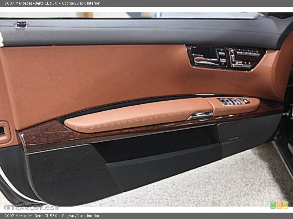 Cognac/Black Interior Door Panel for the 2007 Mercedes-Benz CL 550 #83266830