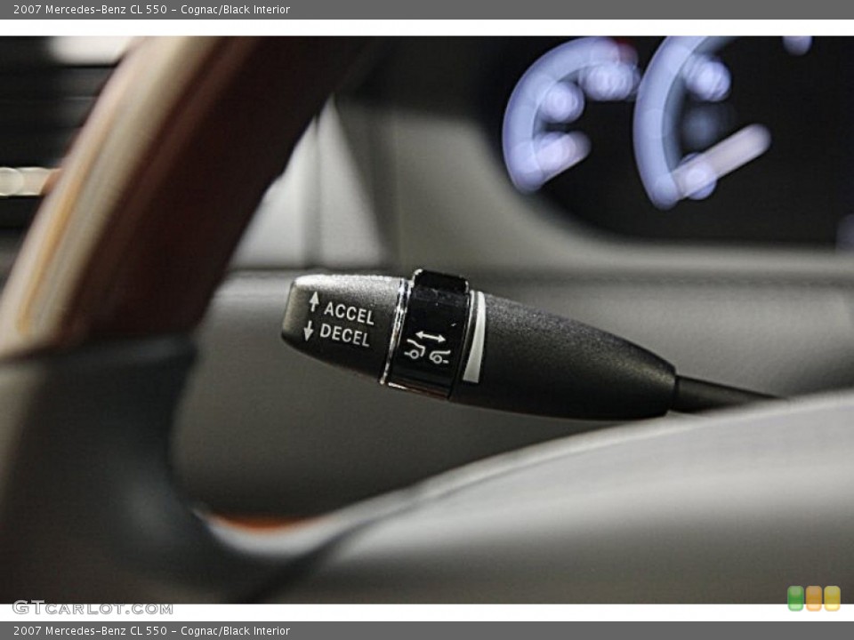 Cognac/Black Interior Controls for the 2007 Mercedes-Benz CL 550 #83266911