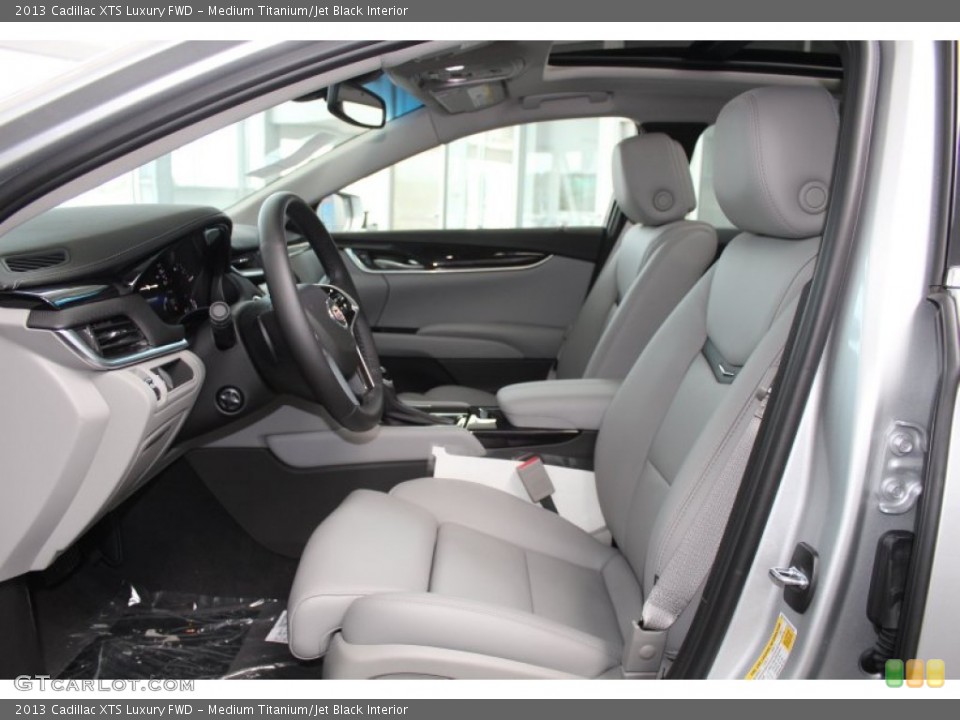 Medium Titanium/Jet Black Interior Front Seat for the 2013 Cadillac XTS Luxury FWD #83267034